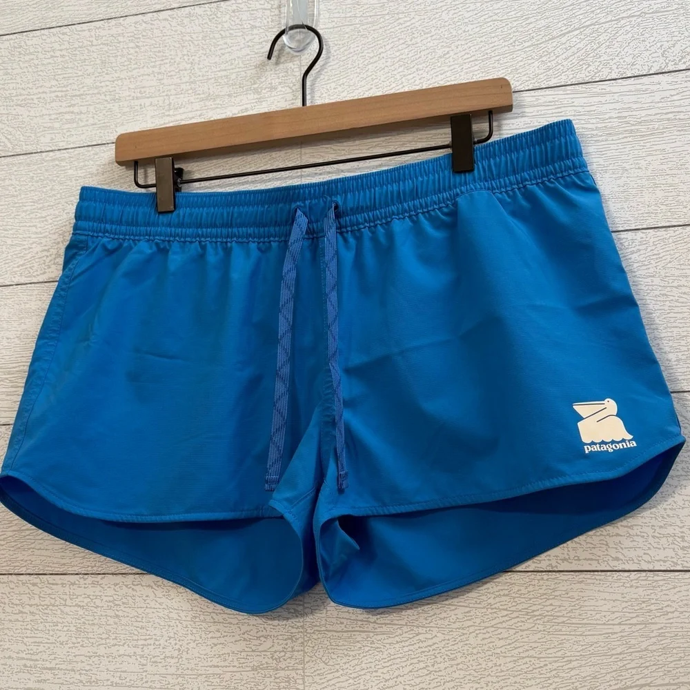 Patagonia Women’s Stretch Planing Micro Shorts 2” inseam – Blue – Size L - Picture 3 of 9